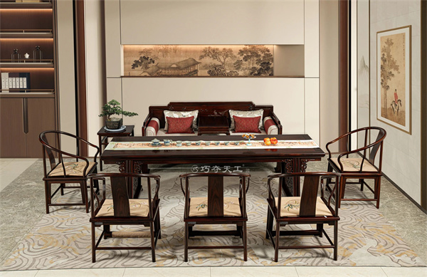 客廳變新居｜巧奪天工紅木不止于“去客廳化”，只為精工筑松弛感之家