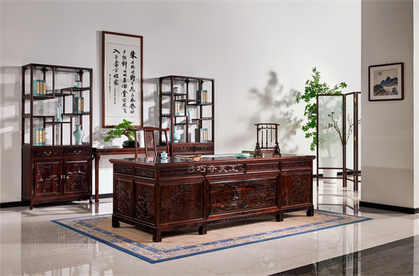 巧奪天工紅木｜有質(zhì)感的書房，讓學(xué)習(xí)與工作更舒適